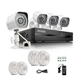 Zmodo 智美達(dá) 百萬網(wǎng)絡(luò)高清監(jiān)控套裝 全方位安全監(jiān)控解決方案